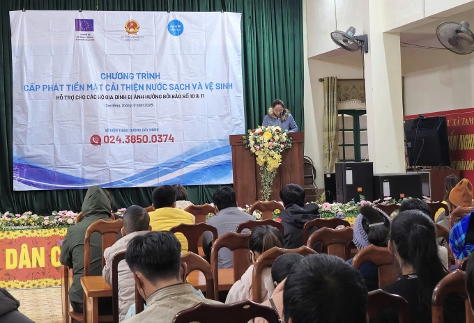 Cải thiện nước sạch cho người dân Cao Bằng