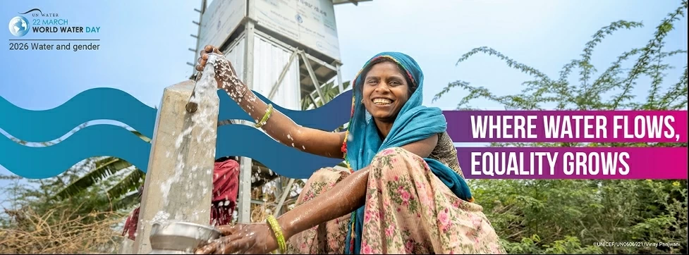 Ngày Nước Thế giới 2026: Khi câu chuyện về nước gắn với bình đẳng giới