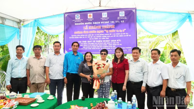 Thêm công trình nước sạch, tạo động lực để xã Vị Thủy, thành phố Cần Thơ hoàn thành mục tiêu nông thôn mới