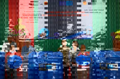 Bộ Nông nghiệp và Môi trường cùng UNICEF hỗ trợ khẩn cấp ứng phó bão lũ