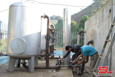 Sơn La: Bảo đảm cung cấp nước sạch sinh hoạt cho vùng nông thôn