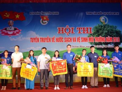 Tuyên Quang tổ chức “Hội thi tuyên truyền về Nước sạch và vệ sinh môi trường năm 2018”