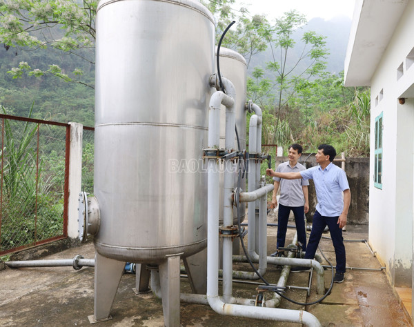 Lào Cai: Chủ động ứng phó mưa lũ tại các công trình cấp nước nông thôn