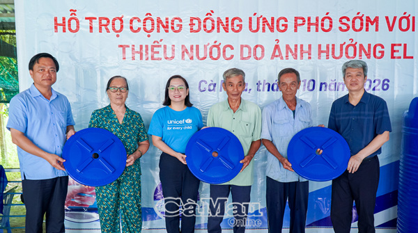 Cà Mau chủ động nguồn nước trước mùa khô 2026-2027